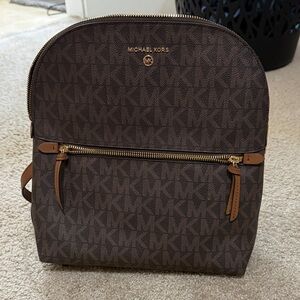 Michael Kors Brown Backpack